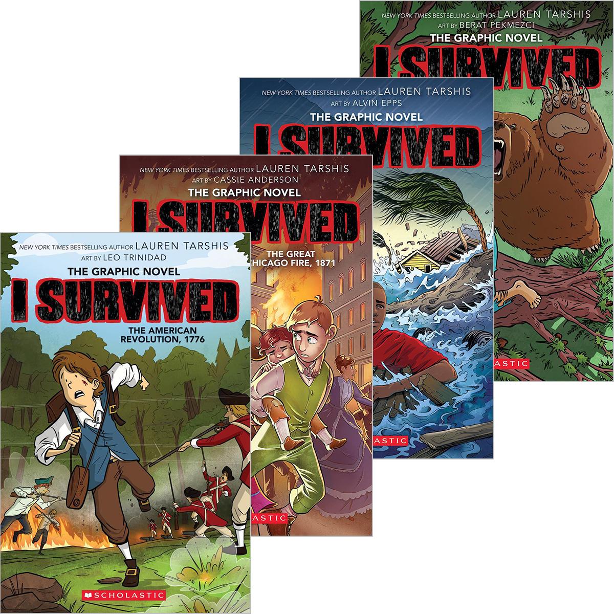 I Survived Graphic Novels #1-#8 Pack 